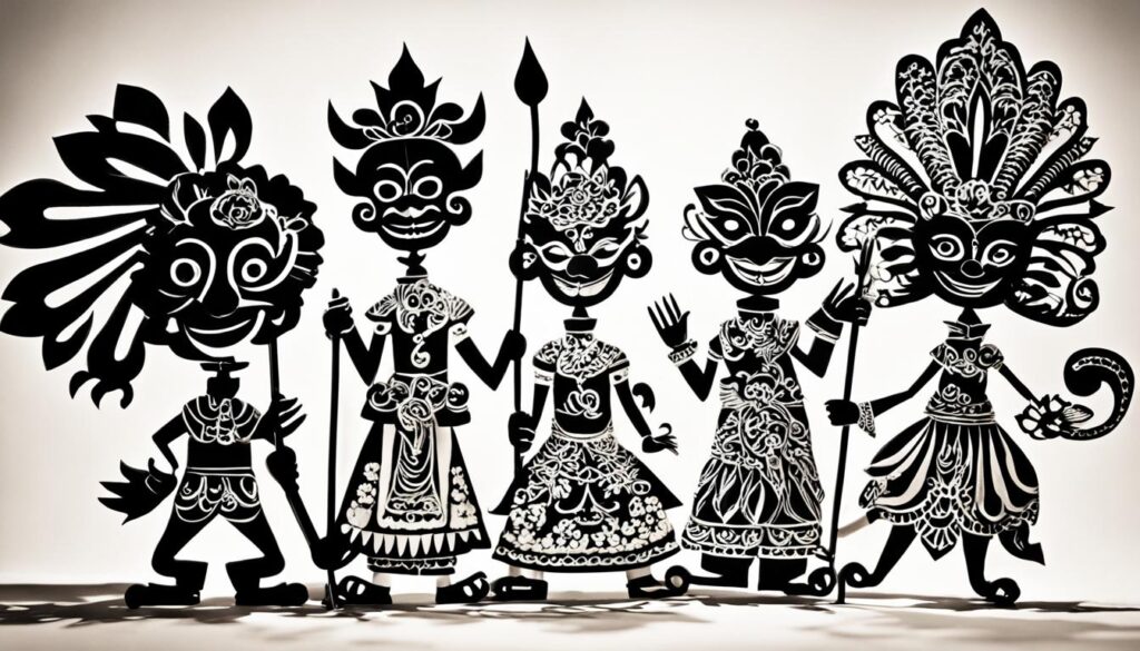 Kesenian wayang kulit dari Jawa